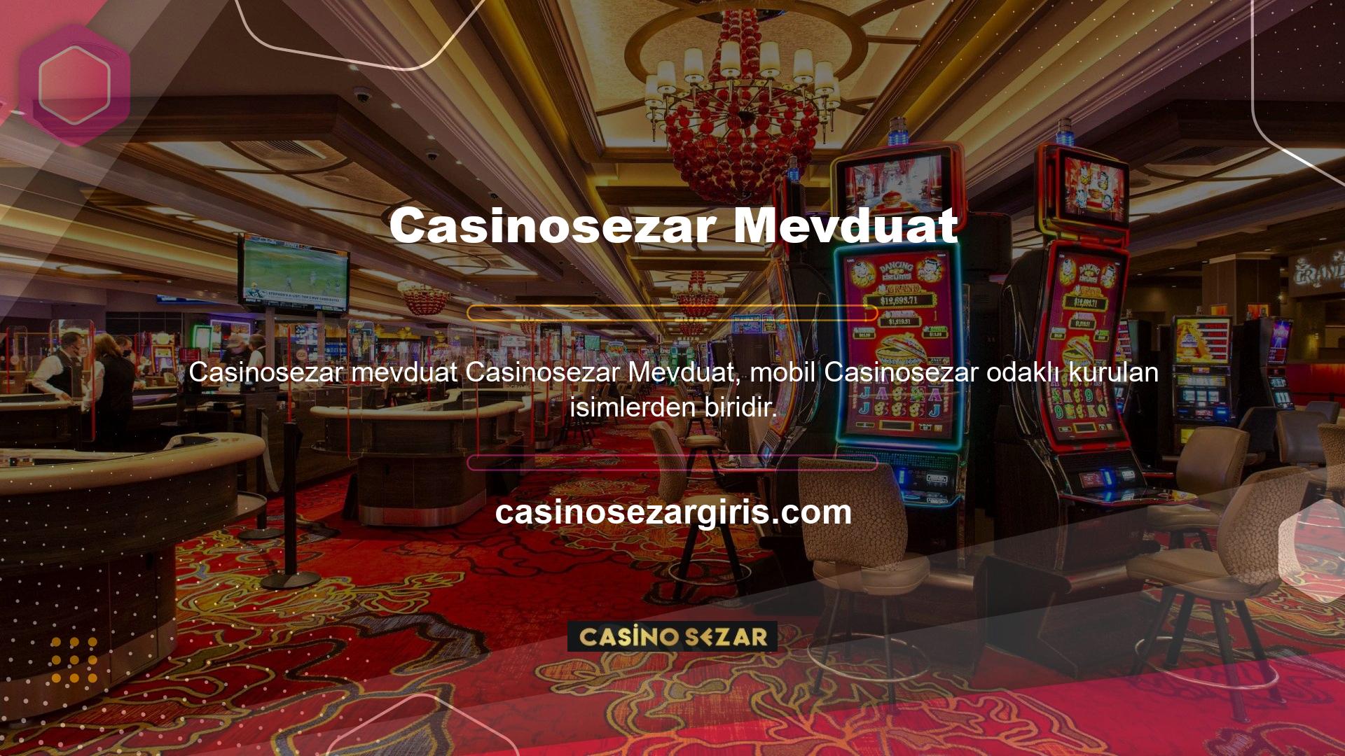 Bahis ve casino oyunları sitesi İngilizce ve Türkçe dillerini desteklemektedir