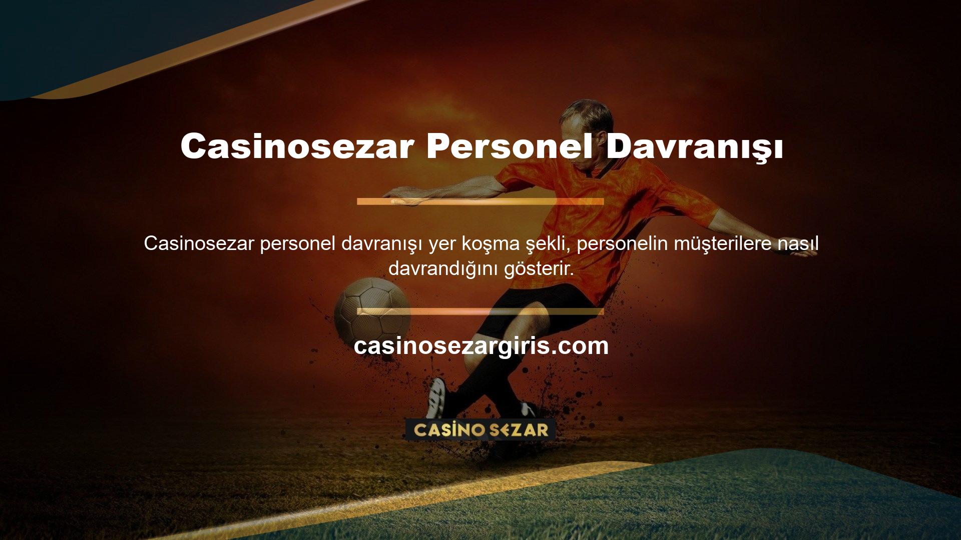 Müşteri memnuniyetine öncelik veren casino siteleri, müşterileri değerli ve takdir edilmiş hissettirerek sıcak ve samimi bir ortam yaratır