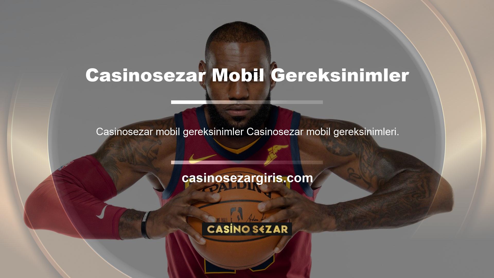 Mobil uygulamayı kullanmak için bir cep telefonuna veya tablete ihtiyacınız var