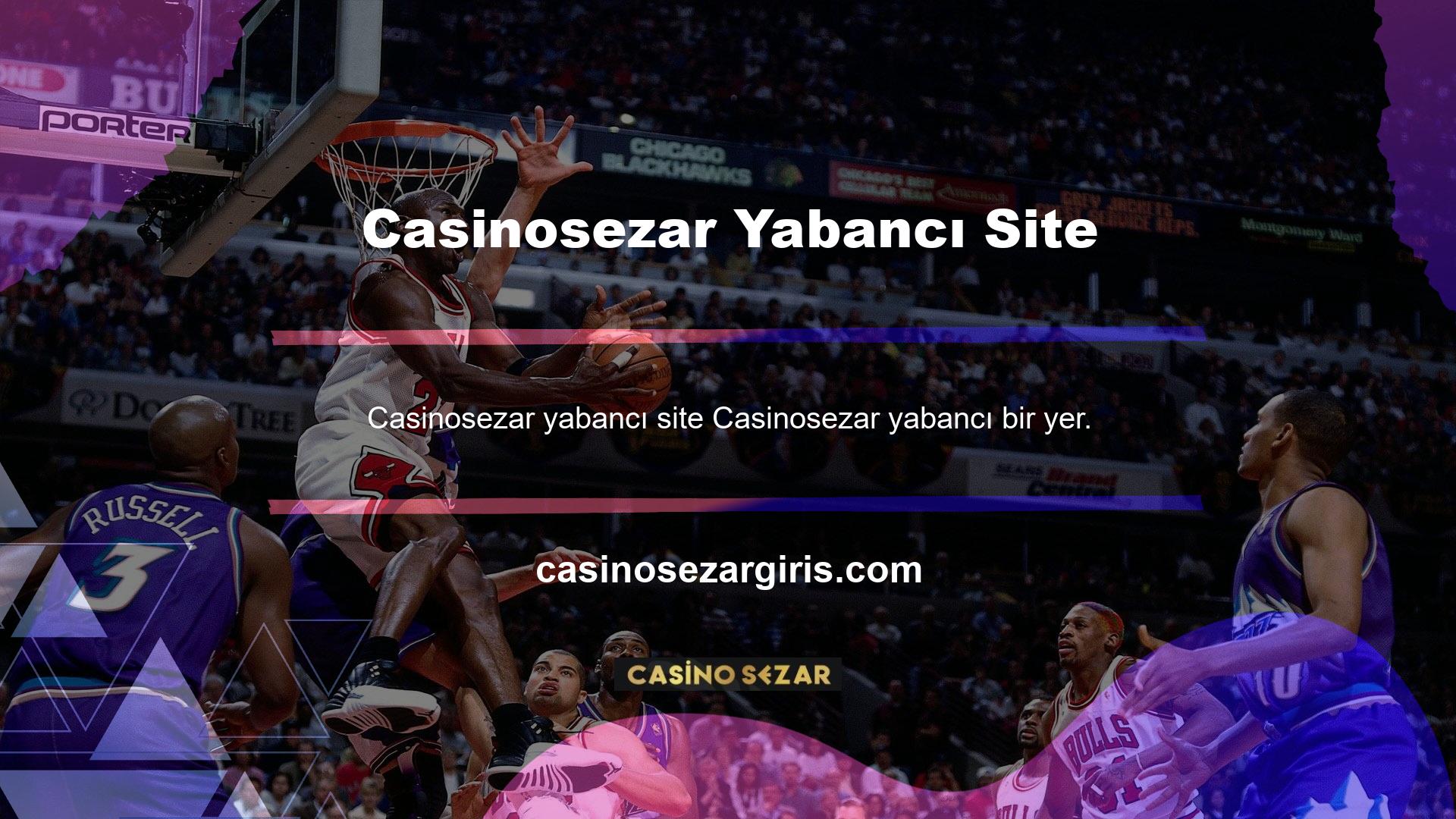 Casinosezar diğer ülkelerden insanların bahisler koymasına izin veren bir bahis sitesidir